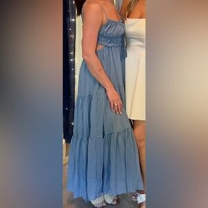 Blue Maxi Dress